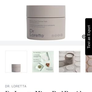 NWT Dr Loretta Micronpeel peptide pads